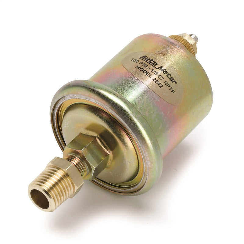 AutoMeter Gauge Quad 5in. 0 Ohm(e) to 90 Ohm(f)Elec Antique Beige 1819 1819 User 1