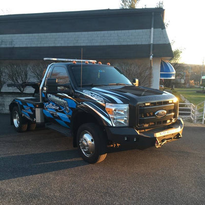 Road Armor 11-16 Ford F-250 Stealth Front Winch Bumper - Tex Blk 6114R0B 6114R0B Photo - Primary