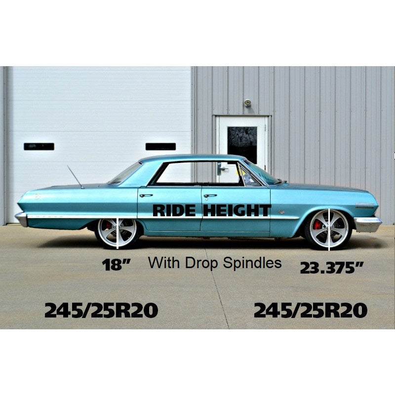 Ridetech 58-64 GM B-Body Small Block StreetGRIP Dual-Rate Front Coil Springs Pair 11052350 11052350 User 1