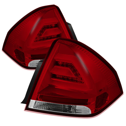 Spyder Chevy Impala 2006-2013 LED Tail Lights Red Clear ALT-YD-CHIP06-LED-RC 5076403 5076403 Photo - Primary