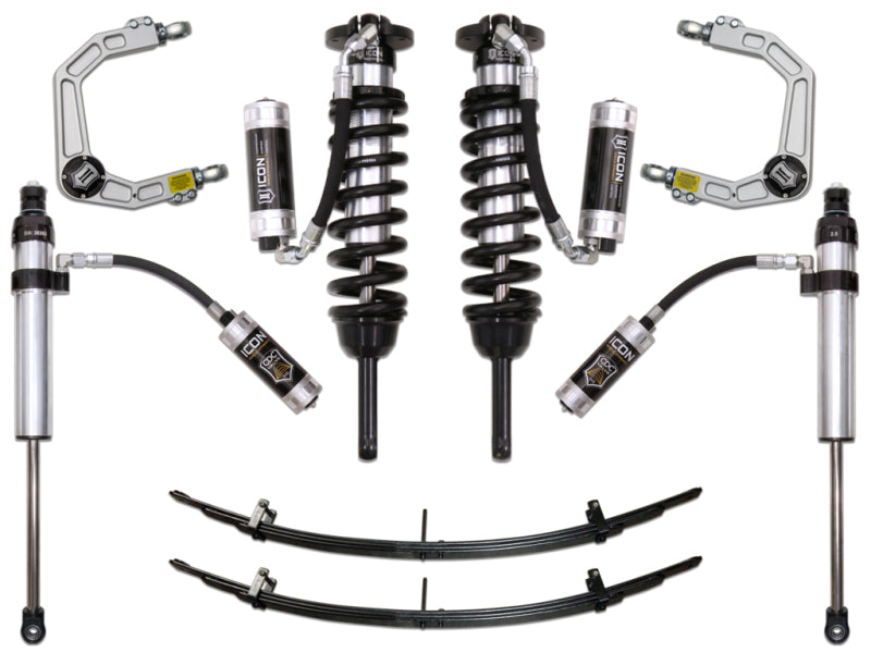 ICON 05-15 Toyota Tacoma 0-3.5in/2016+ Toyota Tacoma 0-2.75in Stg 6 Suspension System w/Billet Uca K53006 K53006 Photo - Primary