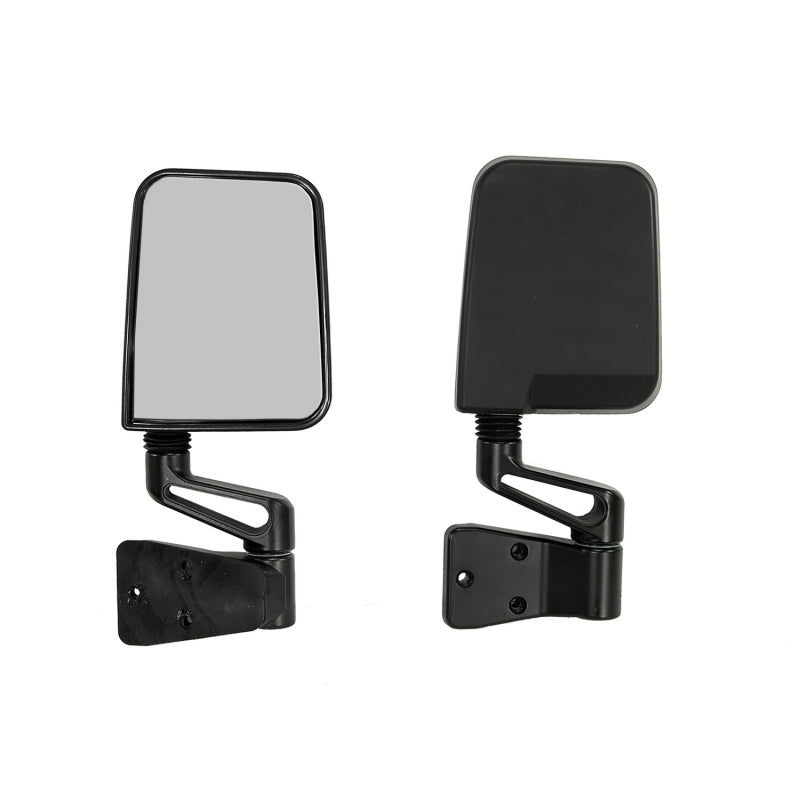 Rugged Ridge 87-02 Jeep YJ/TJ Black Door Mirror Kit 7694 7694 Photo - Primary