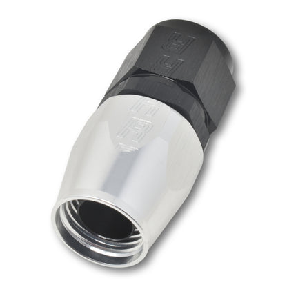 Russell Performance -16 AN Silver/Black Straight Full Flow Hose End 610063 610063 Photo - out of package