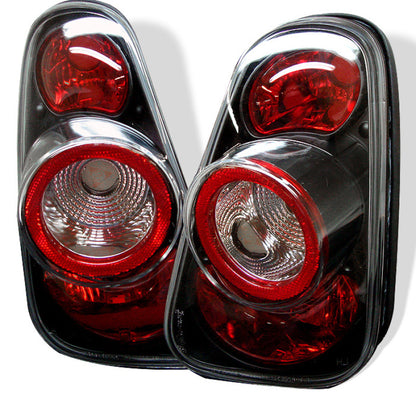 Spyder Mini Cooper 02-06/Cooper Convertibles 05-08 Euro Style Tail Lights Black ALT-YD-MC02-BK 5006240 5006240 Photo - Primary