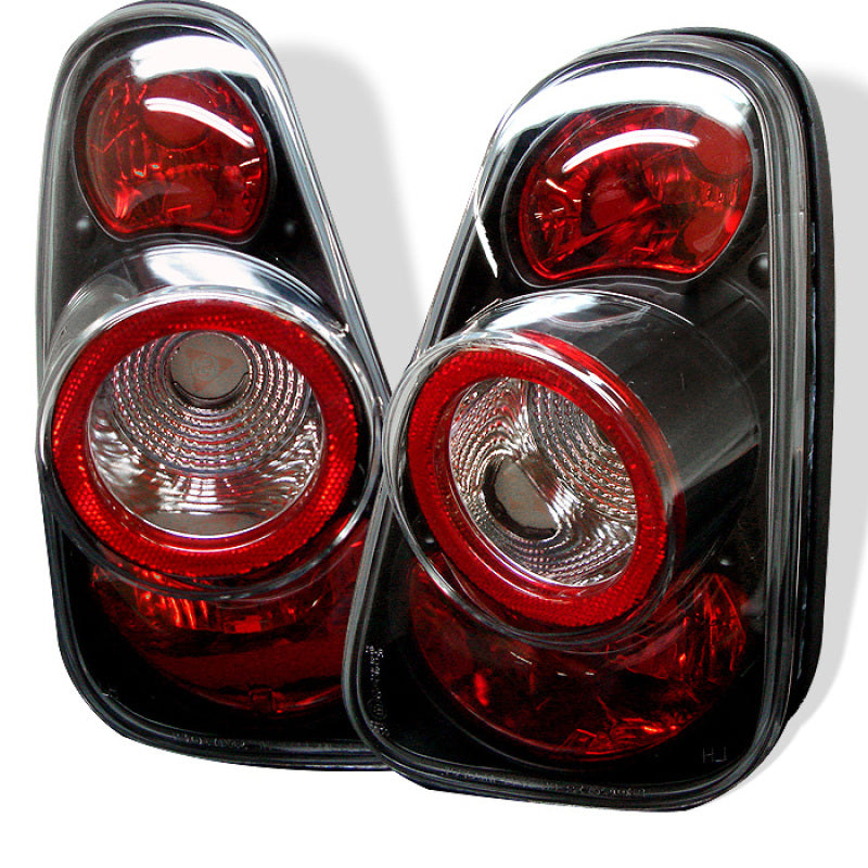 Spyder Mini Cooper 02-06/Cooper Convertibles 05-08 Euro Style Tail Lights Black ALT-YD-MC02-BK 5006240 5006240 Photo - Primary