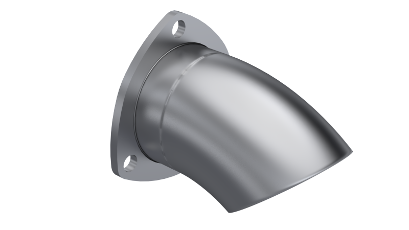 QTP 3in Bolt-On QTEC Adjustable Turn Down 11300 11300 Photo - Primary