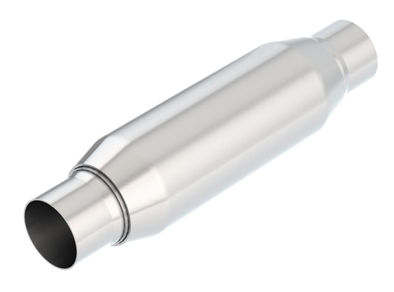 Borla CrateMuffler Resonator Option 2.25in Center/Center 3.5in Round x 10in 400937 400937 Photo - Primary