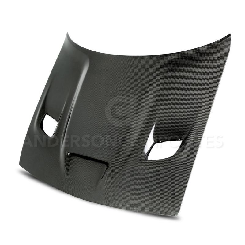 Anderson Composites 15-16 Dodge Challenger Hellcat Carbon Fiber Hood AC-HD15DGCHHC-OE AC-HD15DGCHHC-OE Photo - Primary