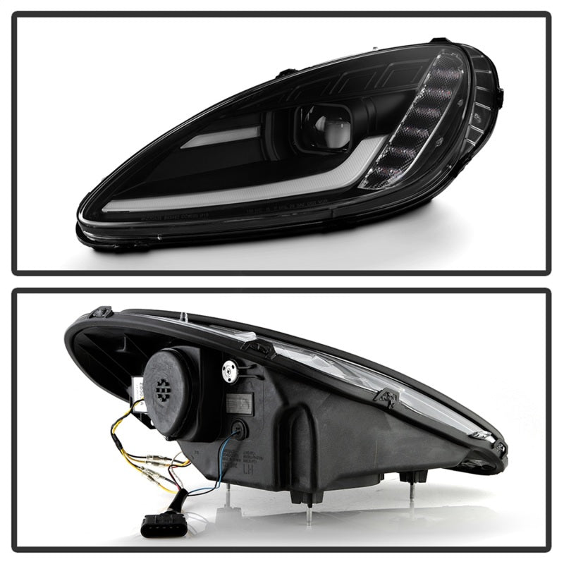 SPYDER Apex Series 05-13 Chevrolet C6 Corvette Hi Powered LED Module Headlights 5087959 5087959 Photo - Unmounted