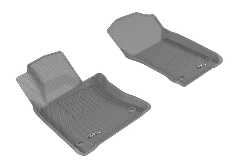 3D MAXpider 2017-2019 Infiniti Q60 Kagu 1st Row Floormat - Gray L1IN02711501 L1IN02711501 Photo - Primary
