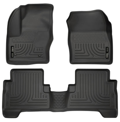 Husky Liners 2013 Ford Escape WeatherBeater Combo Black Floor Liners (3pc) 99741 Photo - Primary