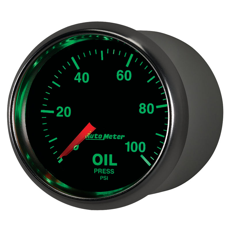 Autometer 2-1/16" Oil Pressure, 0-100 Psi Mechanical, Gs 3821 User 3