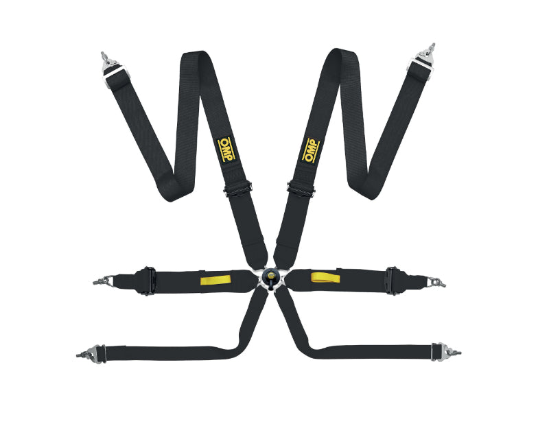 OMP Tecnica 3 Safety Harness Black DA0-0203-A01-071 DA0-0203-A01-071 Photo - Primary