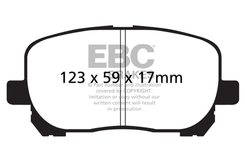 EBC Disc Brake Pad Set DP21637 Photo - Primary