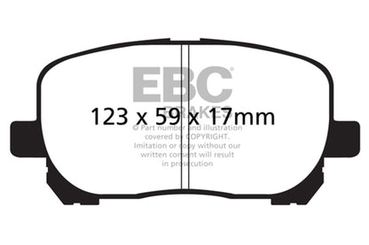 EBC Disc Brake Pad Set DP21637 Photo - Primary