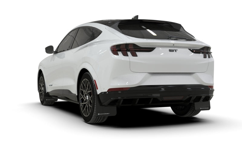 Rally Armor 21-23 Ford Mustang Mach-E Black UR Mud Flap w/ Red Logo MF96-UR-BLK-RD MF96-UR-BLK-RD User 1
