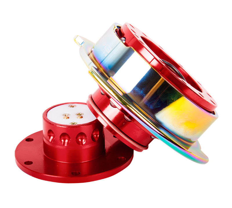 NRG Quick Release Gen 2.5 - Red Body / Neochrome Ring SRK-250RD/MC SRK-250RD/MC Photo - Primary