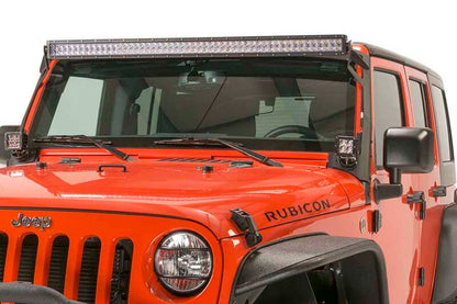 Fishbone Offroad 07-18 Jeep Wrangler JK 52In Light Bar Bracket FB21014 FB21014 Photo - lifestyle view