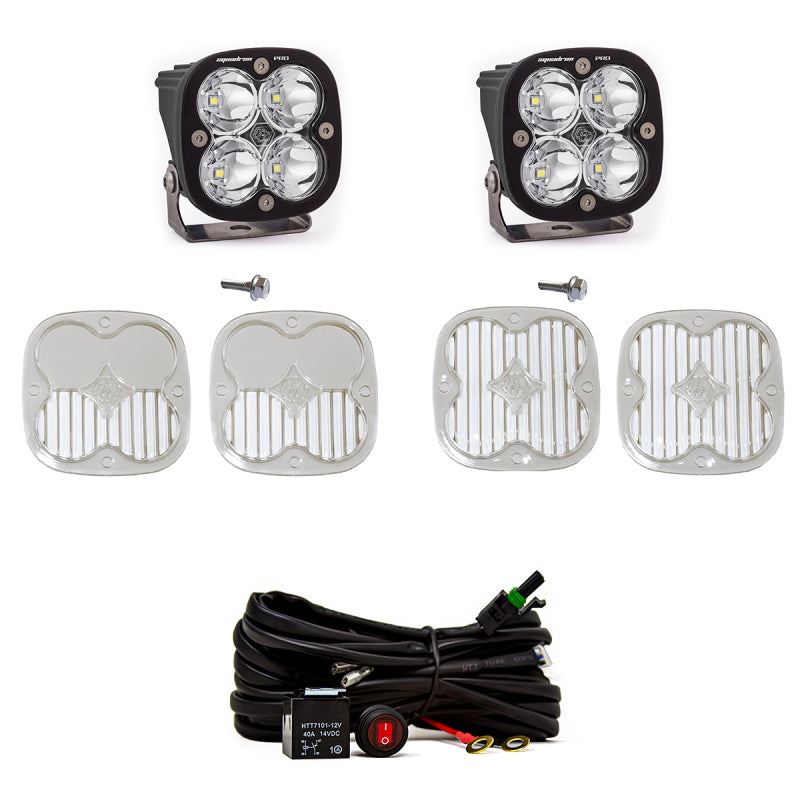 Baja Designs 2021+ Ford Bronco A Piller Light Kit Squadron Pro Spot 447754 447754 User 1