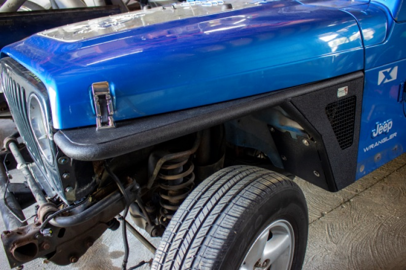 Fishbone Offroad 97-06 TJ Wrangler Rubicon and Unlimited Front Tube Fenders w No Flares FB23112 FB23112 Photo - lifestyle view