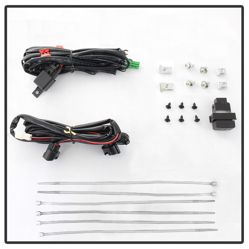 Spyder 05-16 Nissan Frontier Metal Chrome Bumper ONLY OEM Fog Lights w/Switch - Clear (FL-NF05-M-C) 5084972 5084972 Photo - Unmounted