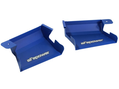 aFe Magnum Force Intake System Scoops Matte Blue - BMW 325i Base 2006 54-11478-L Photo - Primary