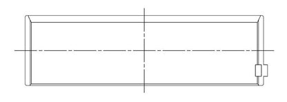 ACL Ford 377ci Clevland stroker (using Chev conrods) Engine Connecting Rod Bearing Set 8B927H-001 8B927H-001 Technical Drawing