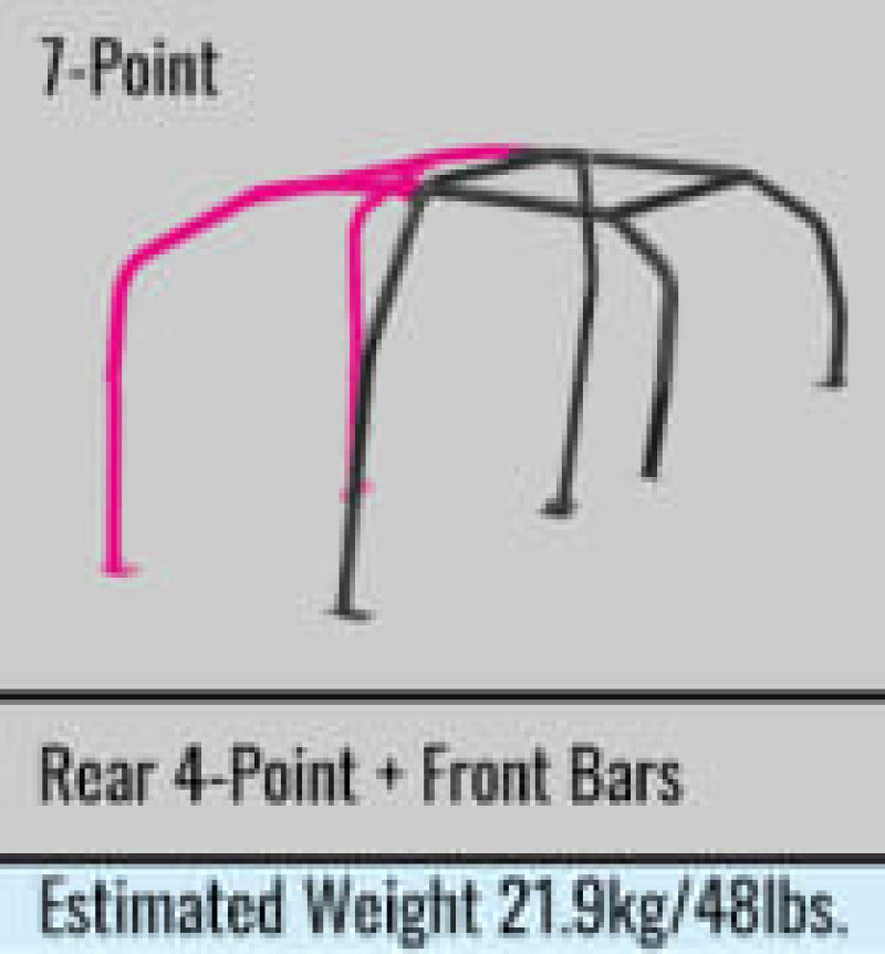 Cusco Chro Moly Roll Cage 4 Passenger 7P GRB Dash Through Subaru Impreza 692 265 L User 1