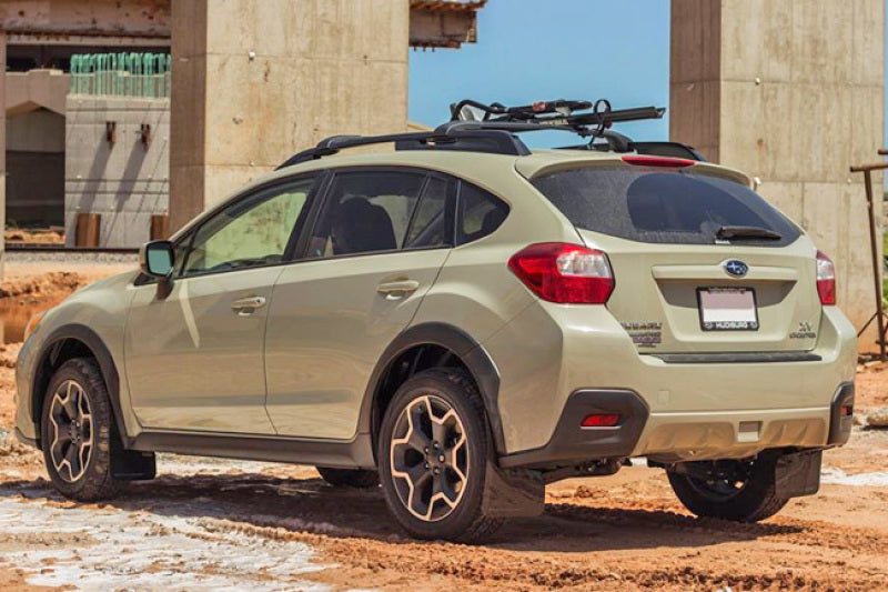 Rally Armor 2013+ Subaru XV Crosstrek Mud Flaps Red logo MF26-UR-BLK/RD User 4