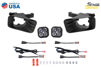 Diode Dynamics SS3 Ram Horizontal LED Fog Light Kit Sport - White SAE Driving DD6678 DD6678 User 9