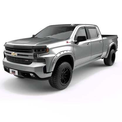 EGR 2019 Chevy 1500 Color Match Style Fender Flare - Set - Switchblade Silver 791694-GAN 791694-GAN Photo - Primary