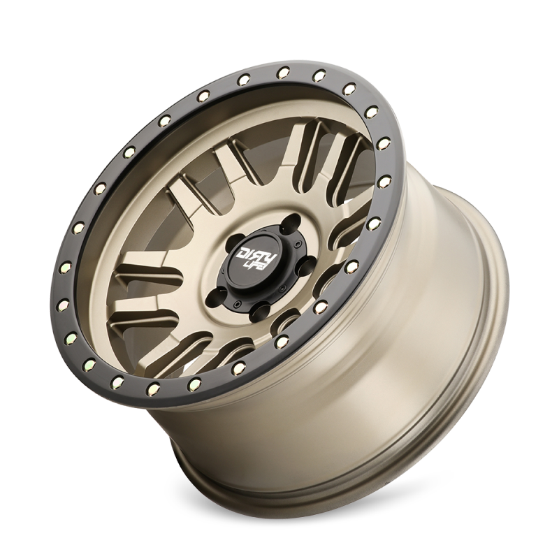 Dirty Life 9309 Canyon Pro 17x9/6x139.7 BP/0mm Offset/106mm Hub Satin Gold Wheel - Beadlock 9309-7983MGD0 9309-7983MGD0 Photo - Primary