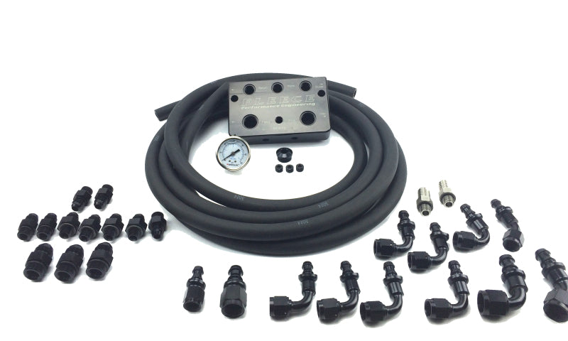 Fleece Performance Regulated Return Fuel Distribution Block 07.5-16 Cummins FPE-CRR-20-0806 FPE-CRR-20-0806 Photo - Primary