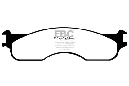 EBC Disc Brake Pad Set DP61708 Photo - Primary