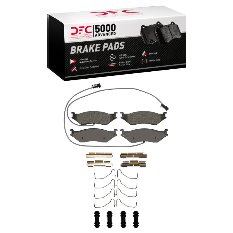 DFC DFC 5000 Advanced Semi Met Brake Pads Brakes, Rotors & Pads Brake Pads - OE main image