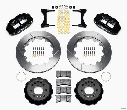 Wilwood Narrow Superlite 6R Front Hat Kit 14.00in 93-96 Mazda RX7 140-11964 140-11964 Photo - Primary