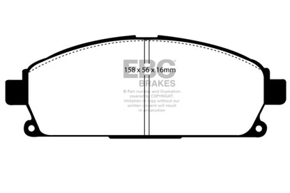 EBC Disc Brake Pad Set DP61247 Photo - Primary