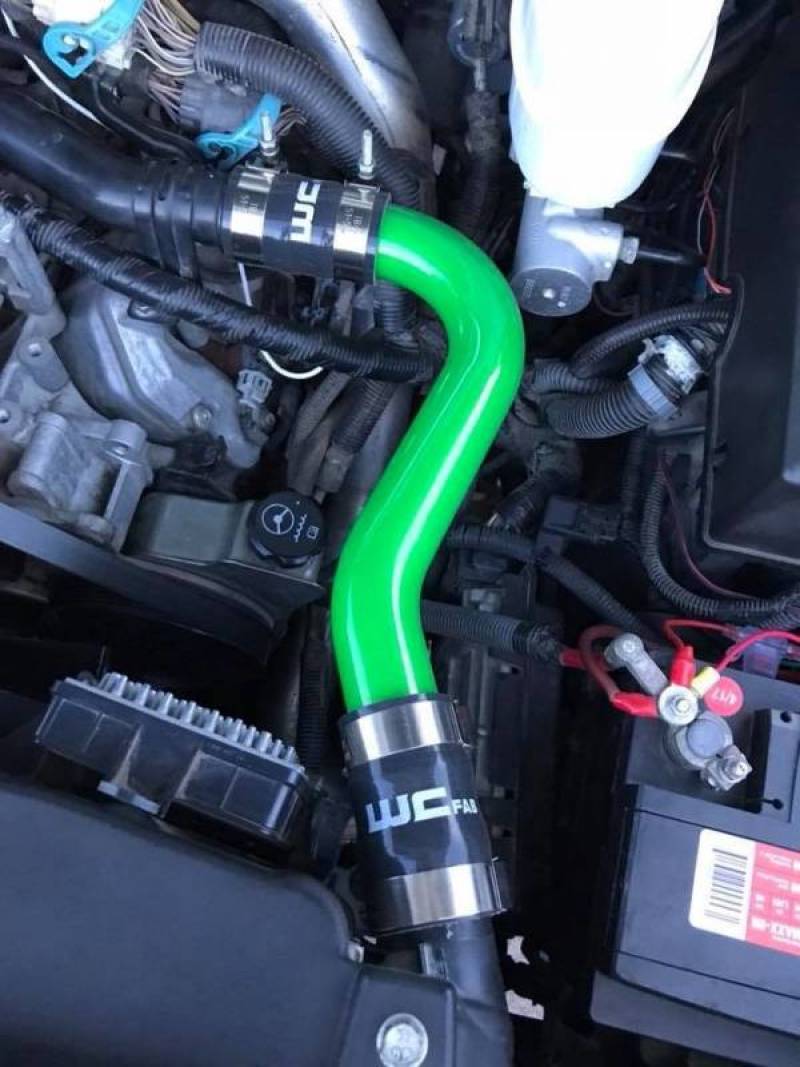 Wehrli 06-10 Chevrolet 6.6L LBZ/LMM Duramax Upper Coolant Pipe - Gloss Black WCF100622-GB WCF100622-GB User 1