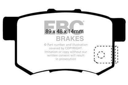 EBC Disc Brake Pad Set DP31193C Photo - Primary