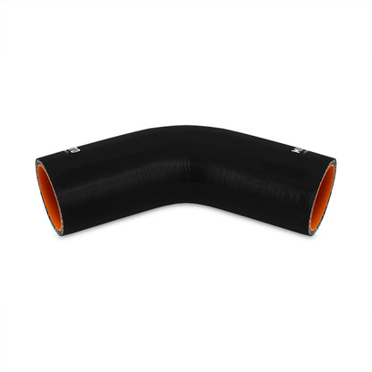Mishimoto 4in. 45 Degree Silicone Coupler - Black MMCP-4045BK MMCP-4045BK Photo - Primary