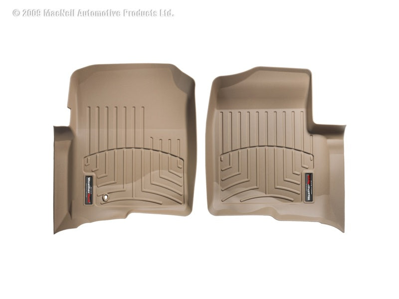 WeatherTech 04-08 Ford F150 Regular Cab Front FloorLiner - Tan 450051 Photo - Primary
