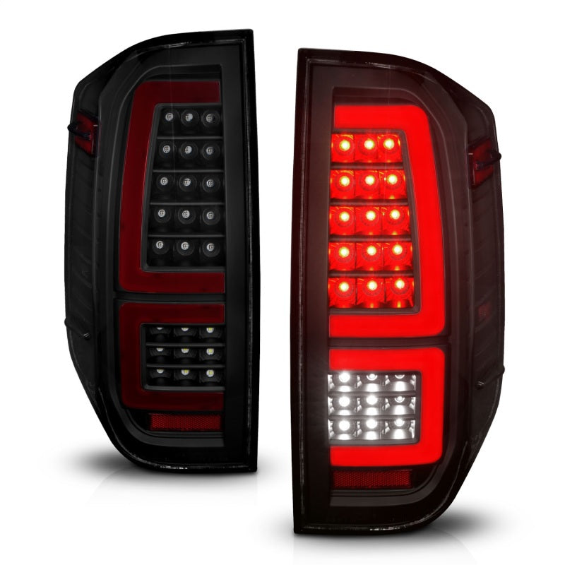 ANZO 2014-2021 Toyota Tundra LED Taillights Black Housing/Smoke Lens 311437 311437 Photo - Unmounted