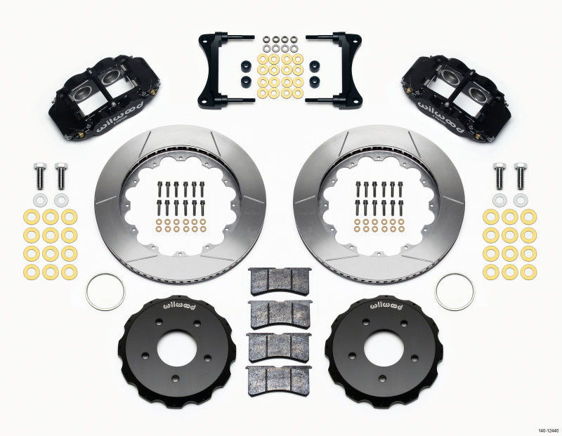 Wilwood Fnsl4r Front Hat Kit, 14.00", 2007-Up Jeep Wrangler 140-12440 Photo - Primary