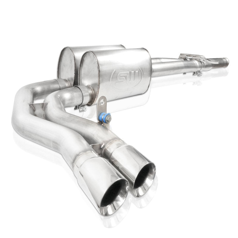 Stainless Works Chevy Silverado/GMC Sierra 2007-16 5.3L/6.2L Exhaust Before Passenger Rear Tire Exit CT14CBFTY CT14CBFTY Photo - Primary