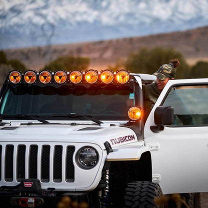 KC HiLiTES Gravity Titan LED 6in. - Pair Pack (Wide-40 Beam) 91403 91403 Photo - lifestyle view