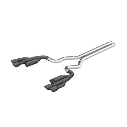 MBRP 18-  Mustang 5.0L 3in Ca t Back Exhaust Quad Dual MBRS7207BLK S7207BLK Photo - Primary
