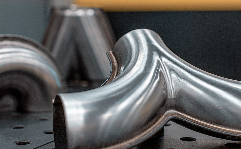 MagnaFlow Stainless Steel Y-Pipe 10735 Photo - Unmounted