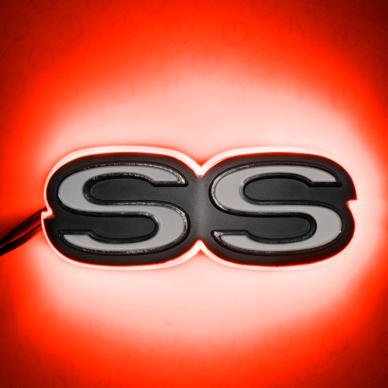 ORACLE Lighting Oracle Chevrolet Camaro SS Illuminated Emblem - Red 3095-003 3095-003 Photo - Primary