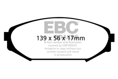 EBC Disc Brake Pad Set DP61311 Photo - Primary