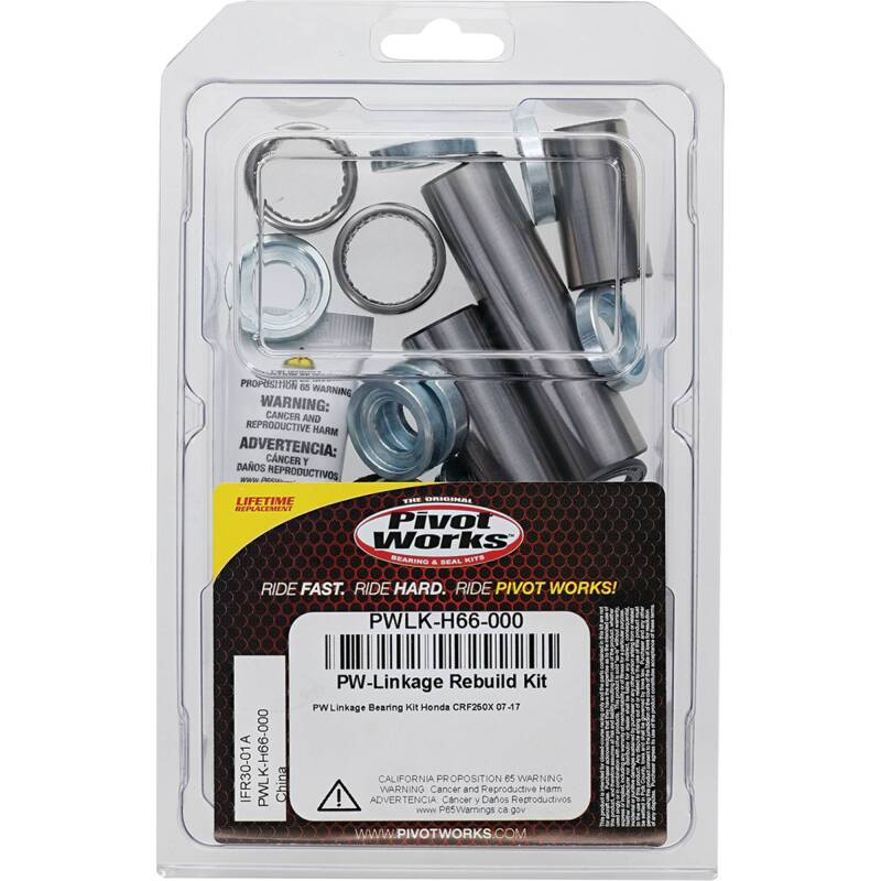 Pivot Works 07-13 Honda CRF250X PW Linkage Bearing Kit PWLK-H66-000 PWLK-H66-000 Photo - Primary